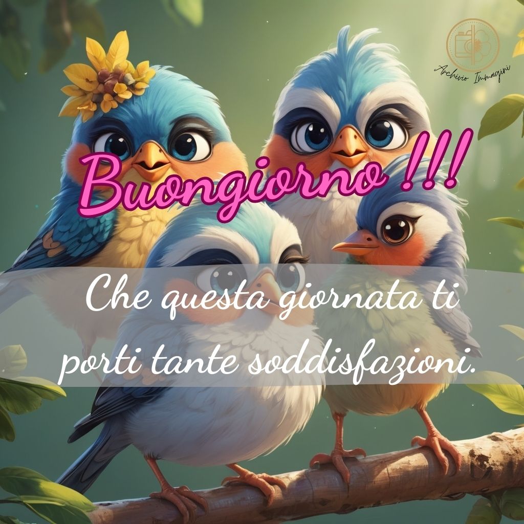 immagini buongiorno con uccellini 23