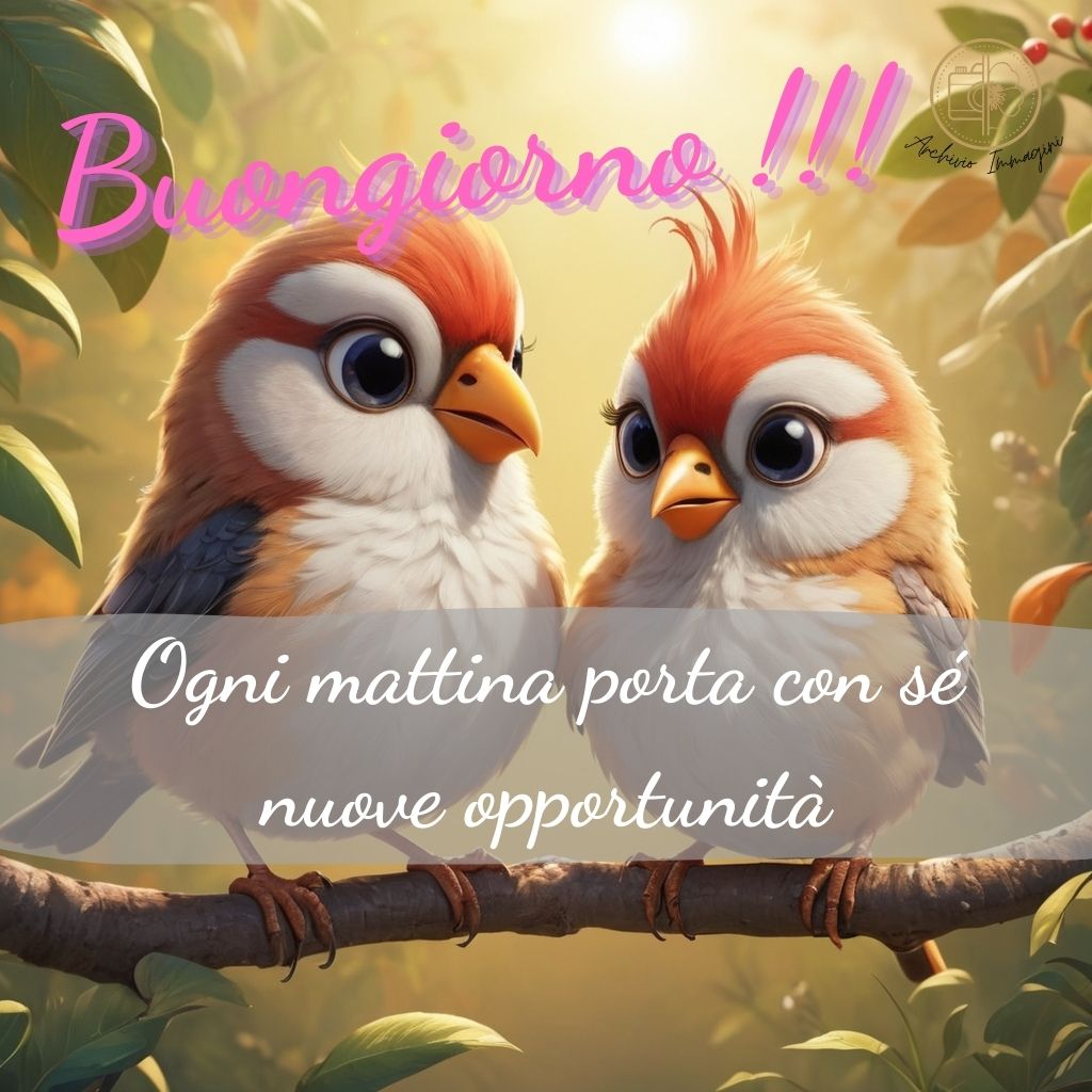 immagini buongiorno con uccellini 39