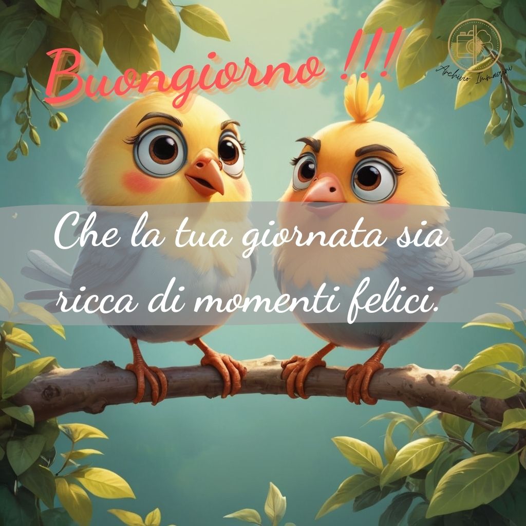 immagini buongiorno con uccellini 41