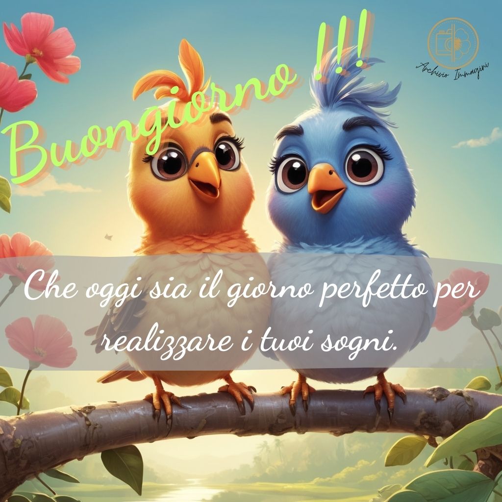 immagini buongiorno con uccellini 43