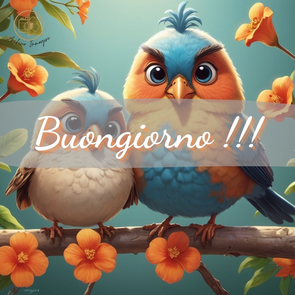 immagini buongiorno con uccellini 44