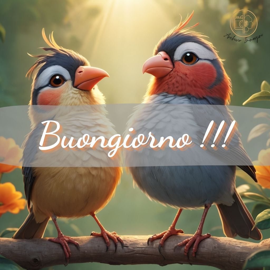 immagini buongiorno con uccellini 46