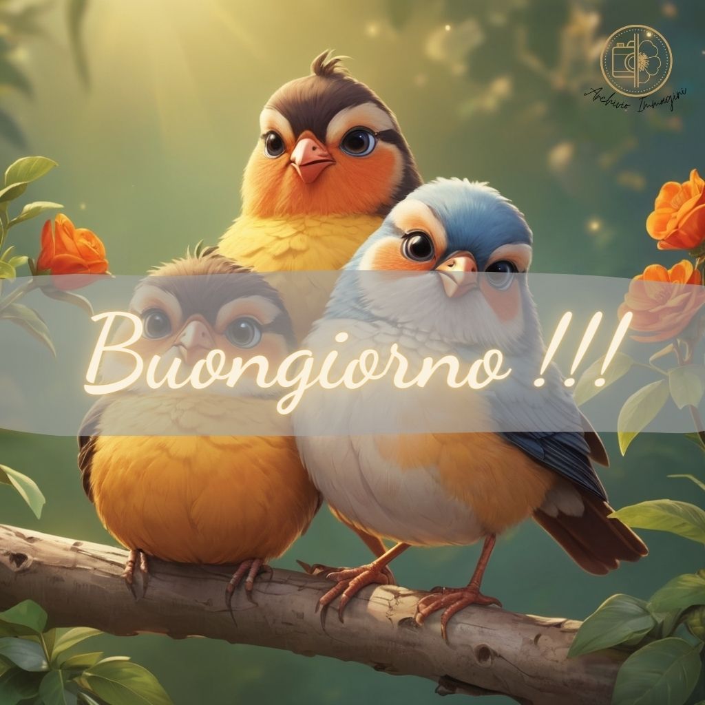 immagini buongiorno con uccellini 47