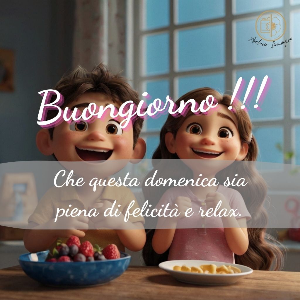 immagini buongiorno domenica 4 2