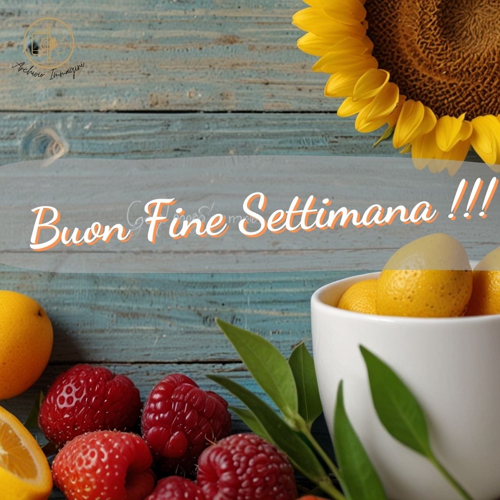 immagini buongiorno fine settimana 104 1