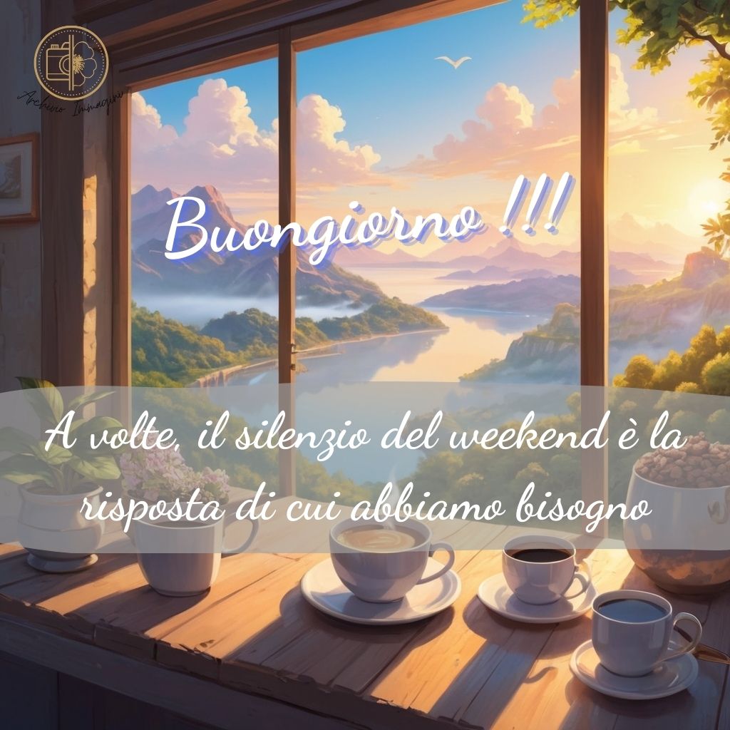 immagini buongiorno fine settimana 39 1