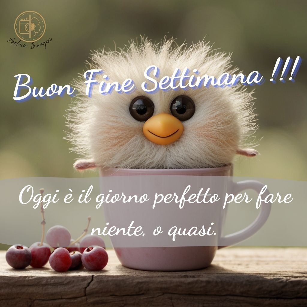 immagini buongiorno fine settimana 6 1