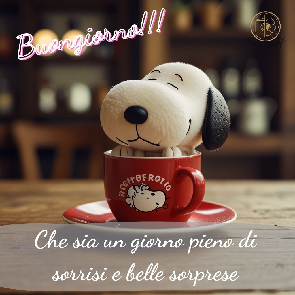 immagini buongiorno snoopy 1 1