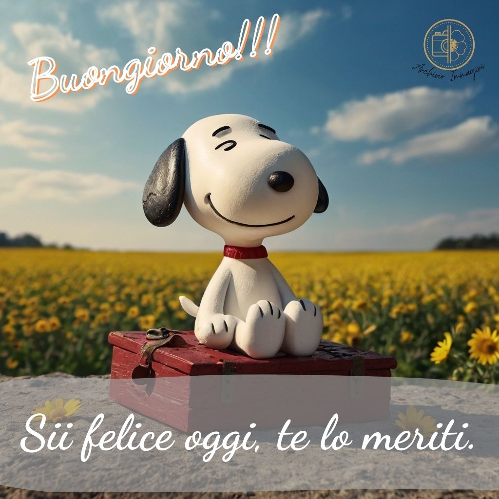 immagini buongiorno snoopy 11 1