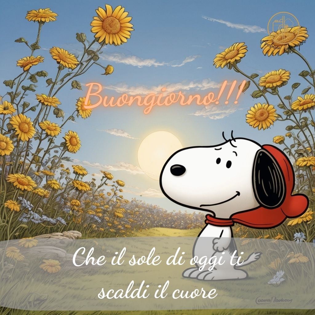 immagini buongiorno snoopy 16 1