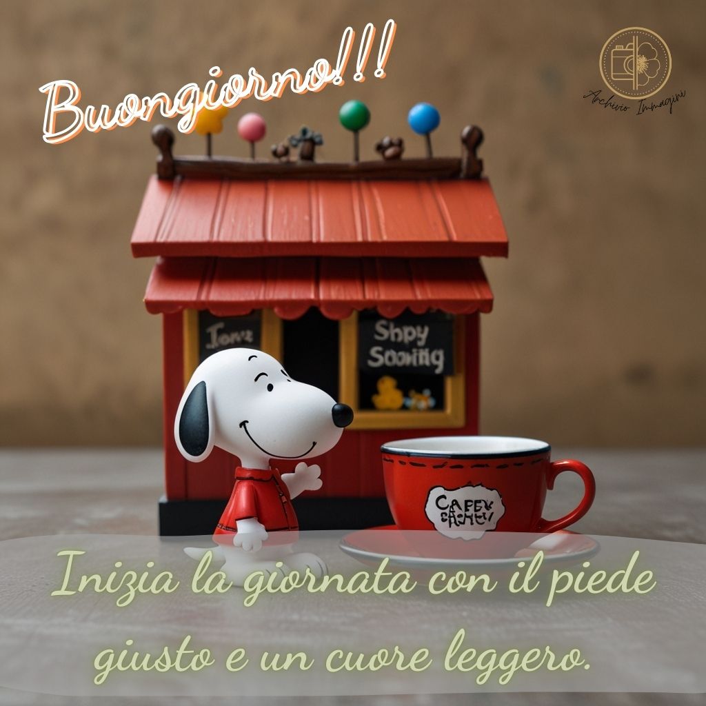 immagini buongiorno snoopy 2 1