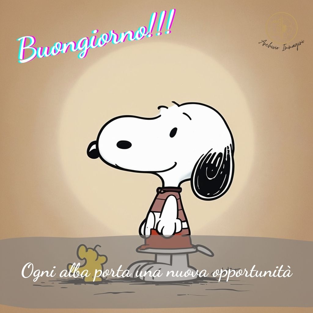 immagini buongiorno snoopy 22 1