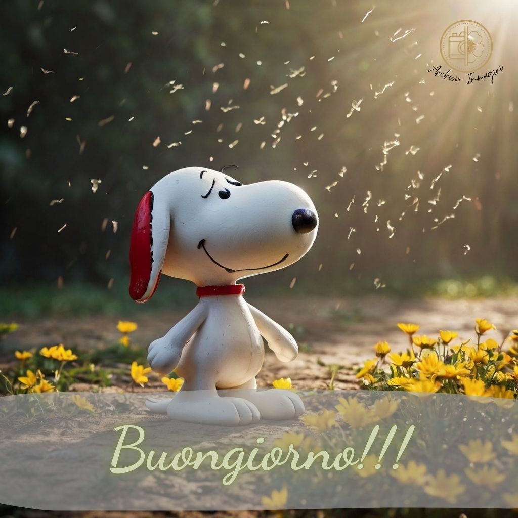 immagini buongiorno snoopy 31 1