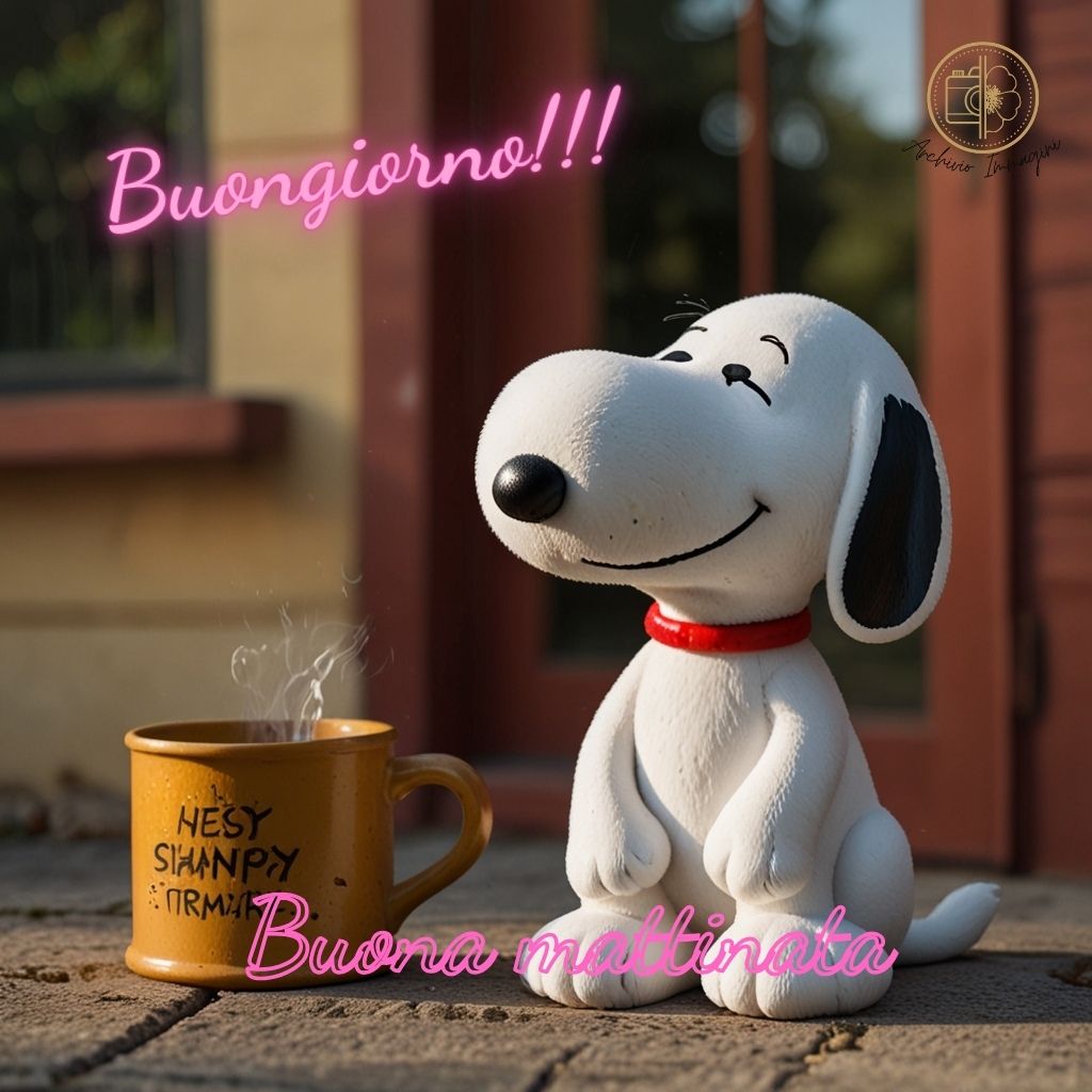 immagini buongiorno snoopy 42 1