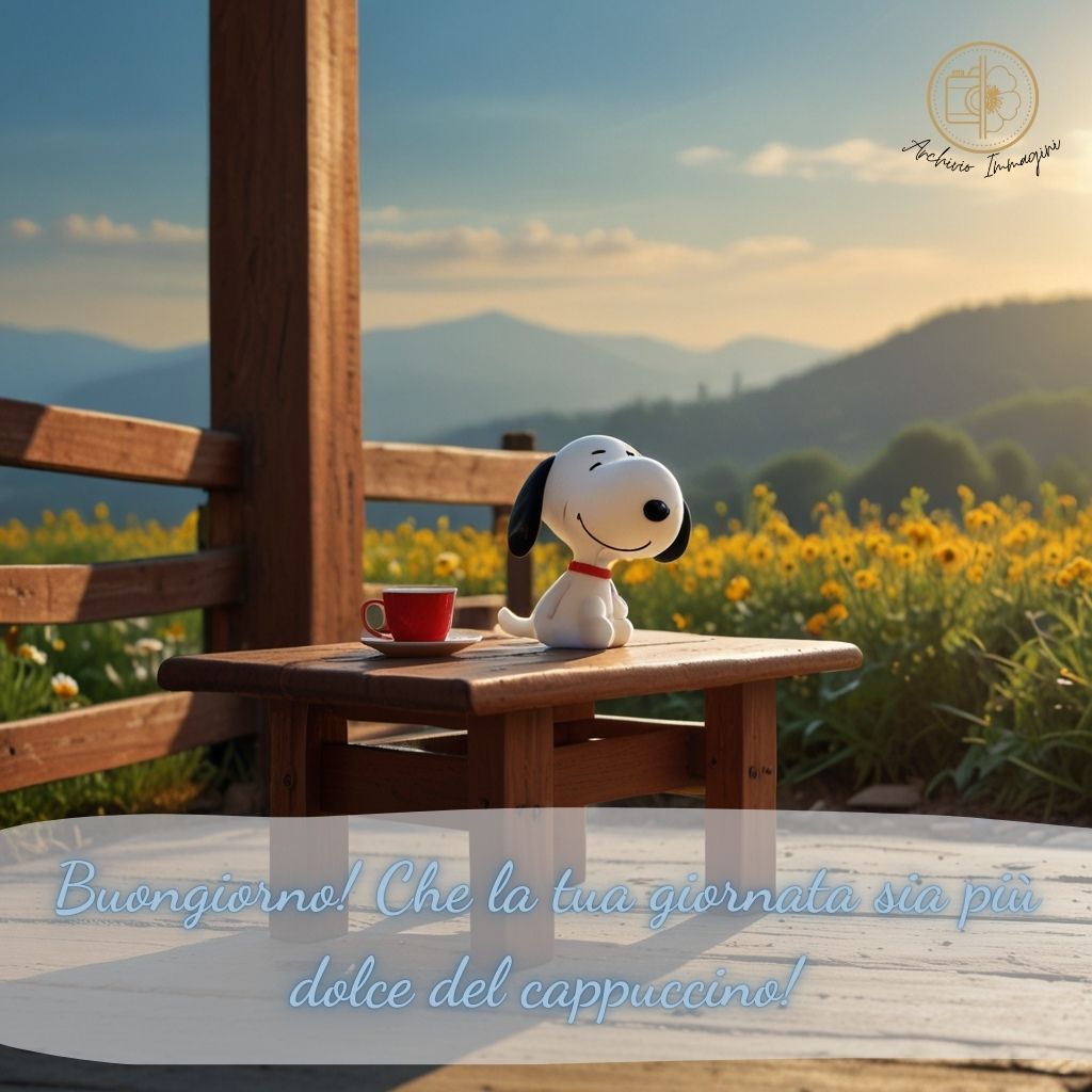 immagini buongiorno snoopy 43 1