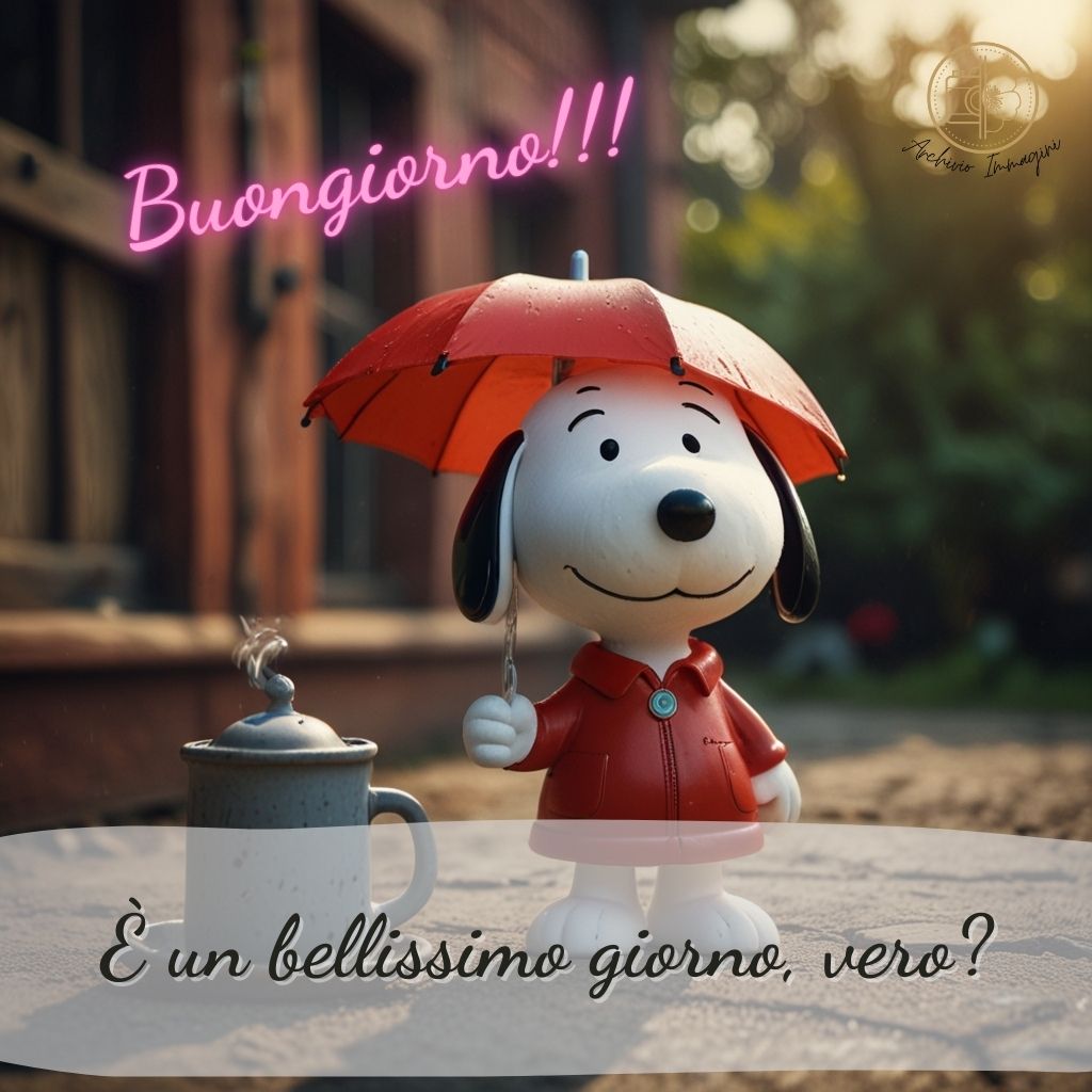 immagini buongiorno snoopy 45 1