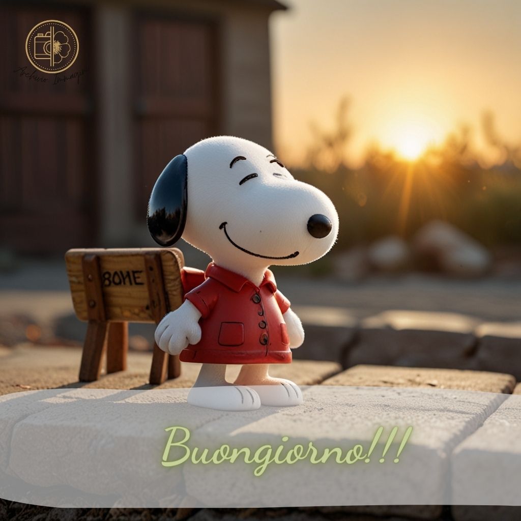 immagini buongiorno snoopy 46 1