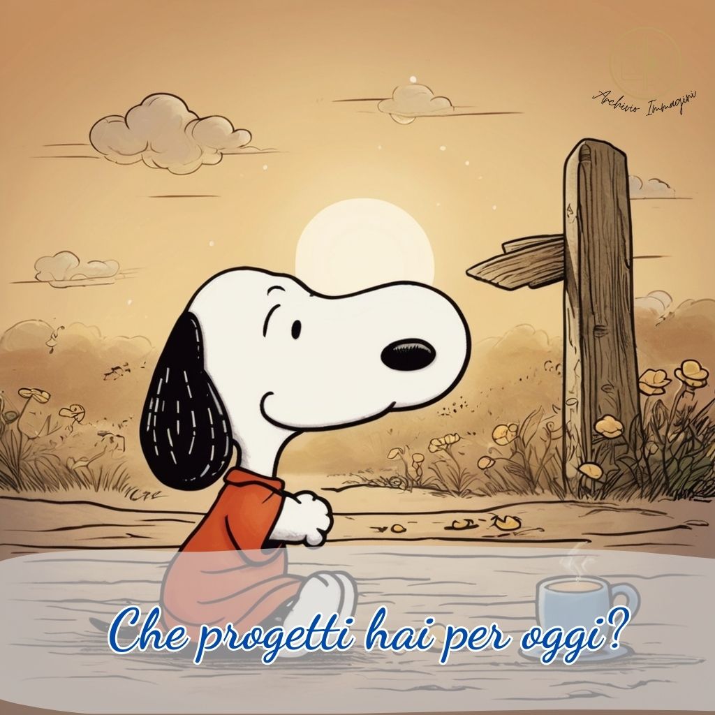 immagini buongiorno snoopy 48 1