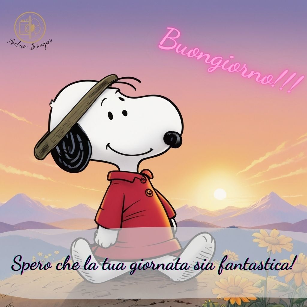 immagini buongiorno snoopy 49 1