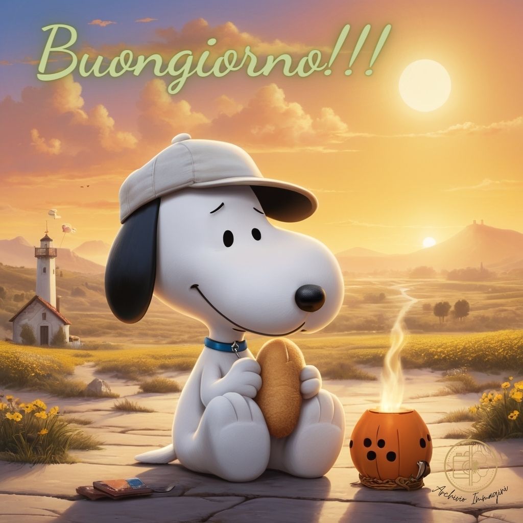 immagini buongiorno snoopy 51 1