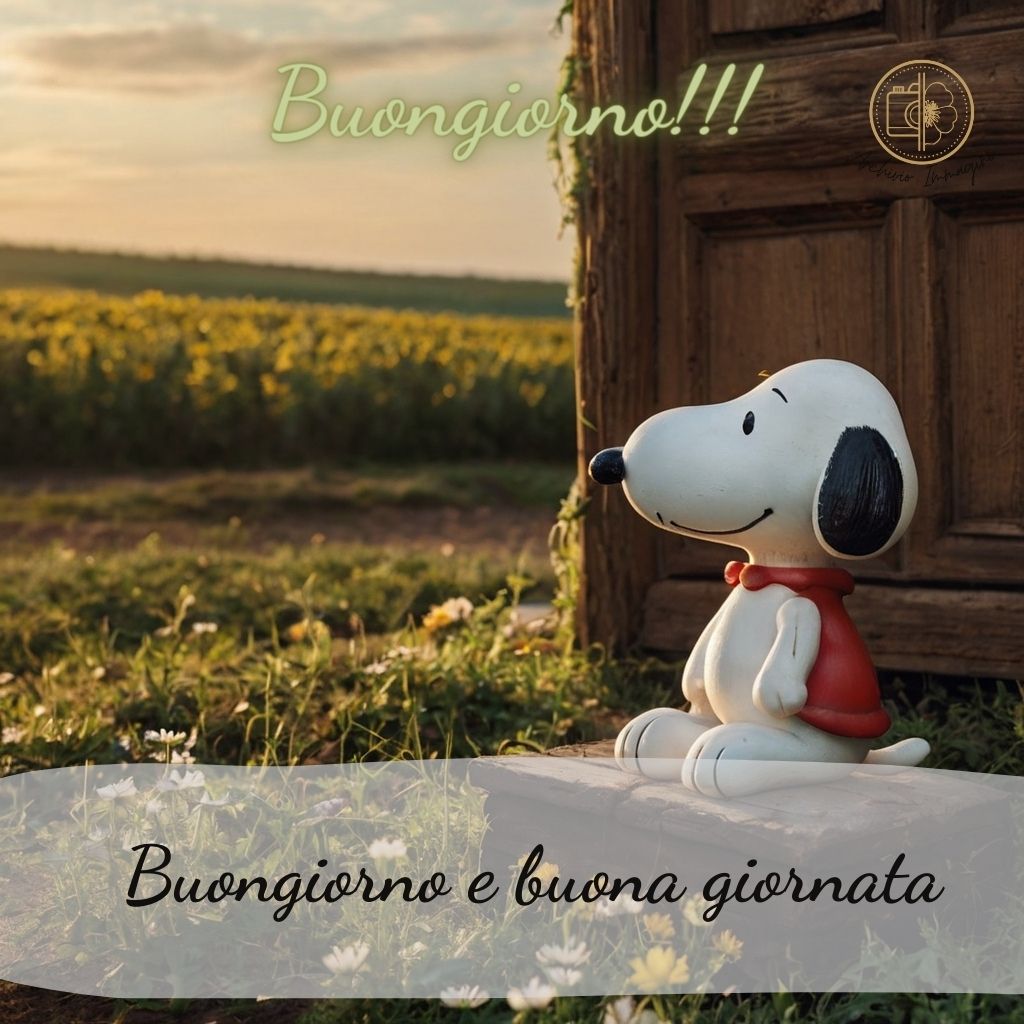 immagini buongiorno snoopy 54 1