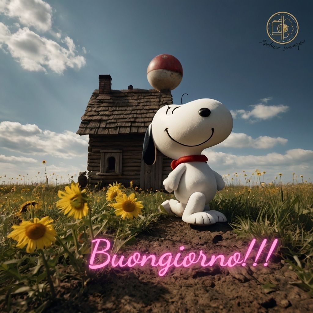 immagini buongiorno snoopy 57 1