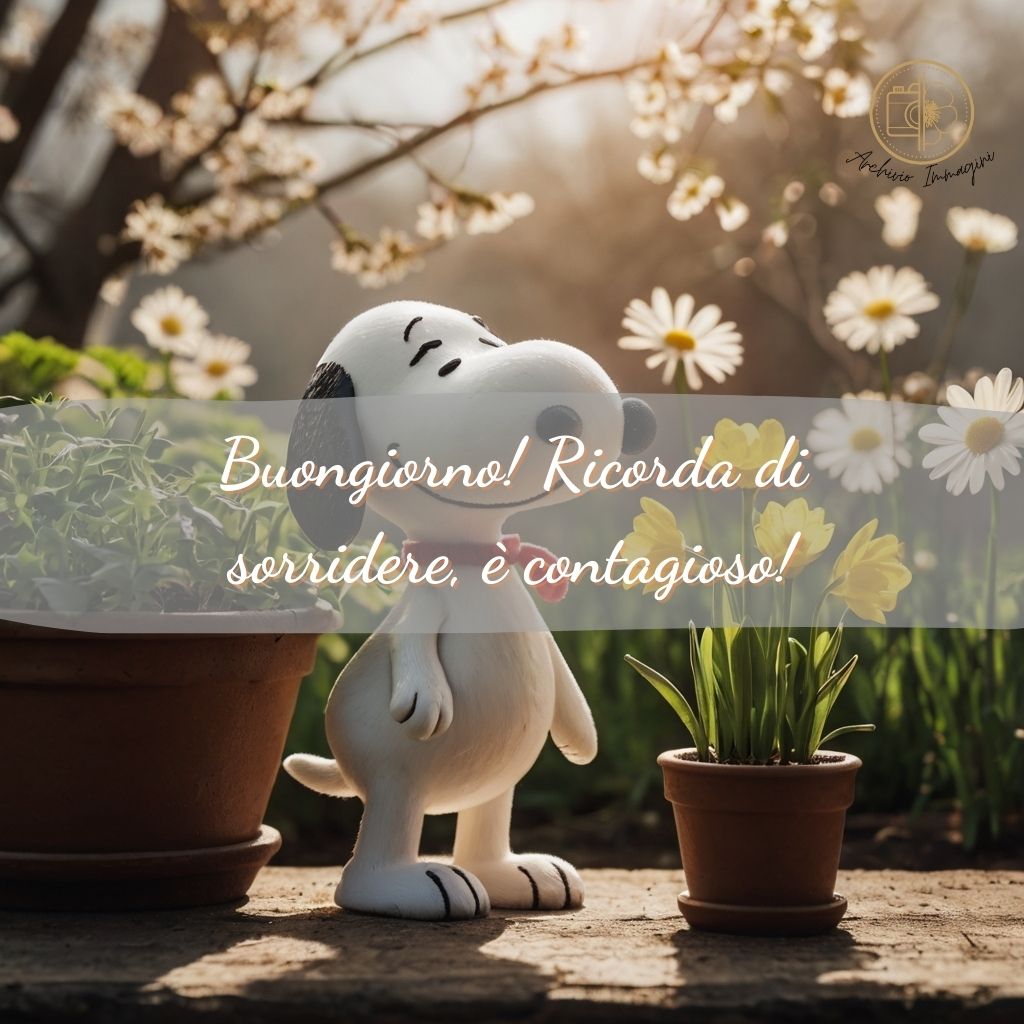 immagini buongiorno snoopy 67 1