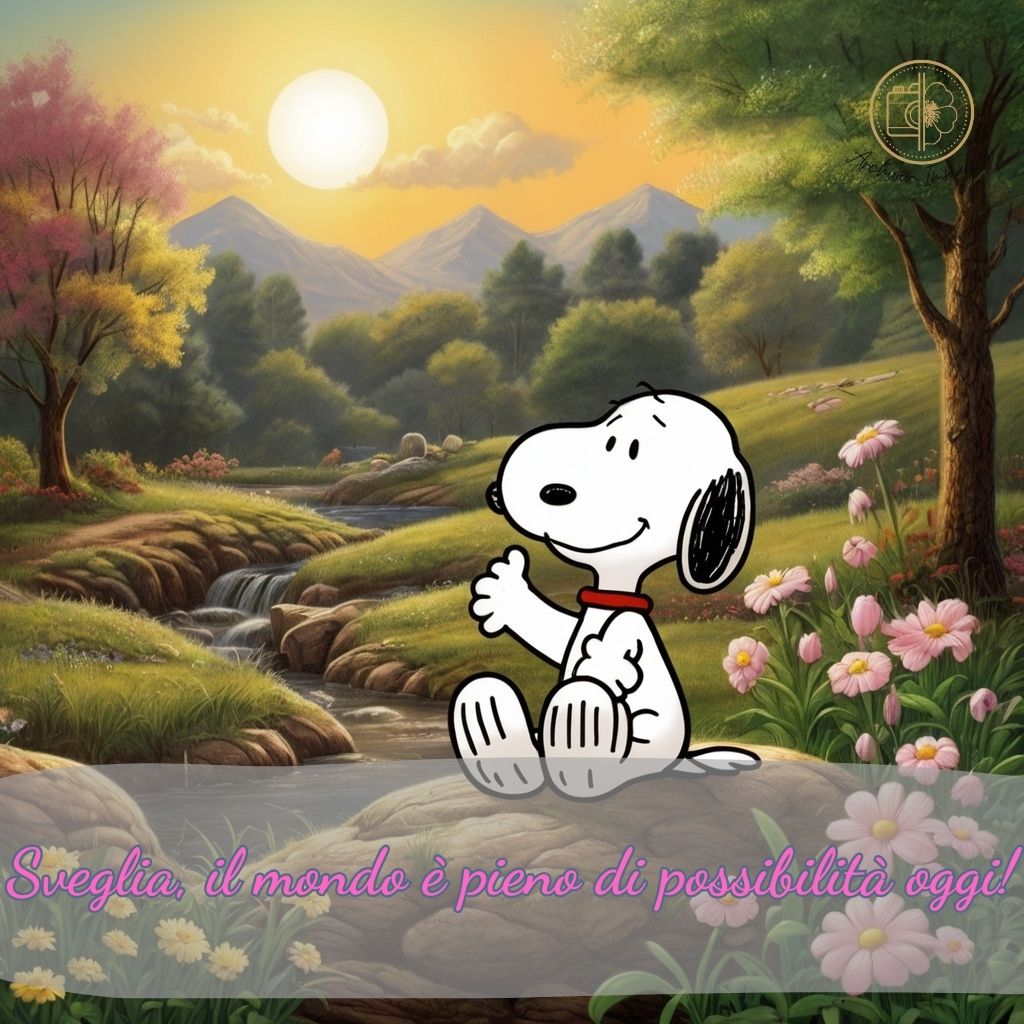 immagini buongiorno snoopy 70 1