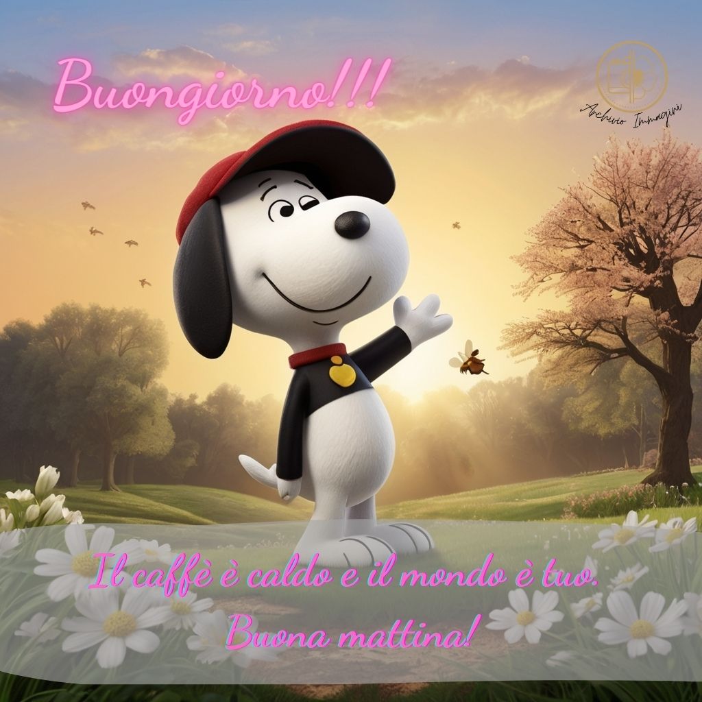 immagini buongiorno snoopy 71 1