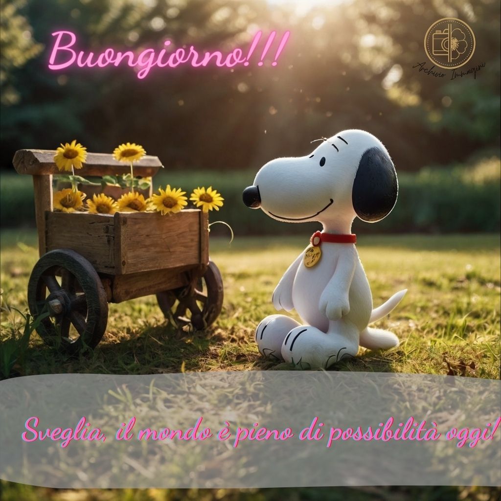 immagini buongiorno snoopy 73 1