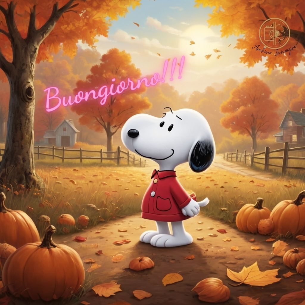 immagini buongiorno snoopy 86 1