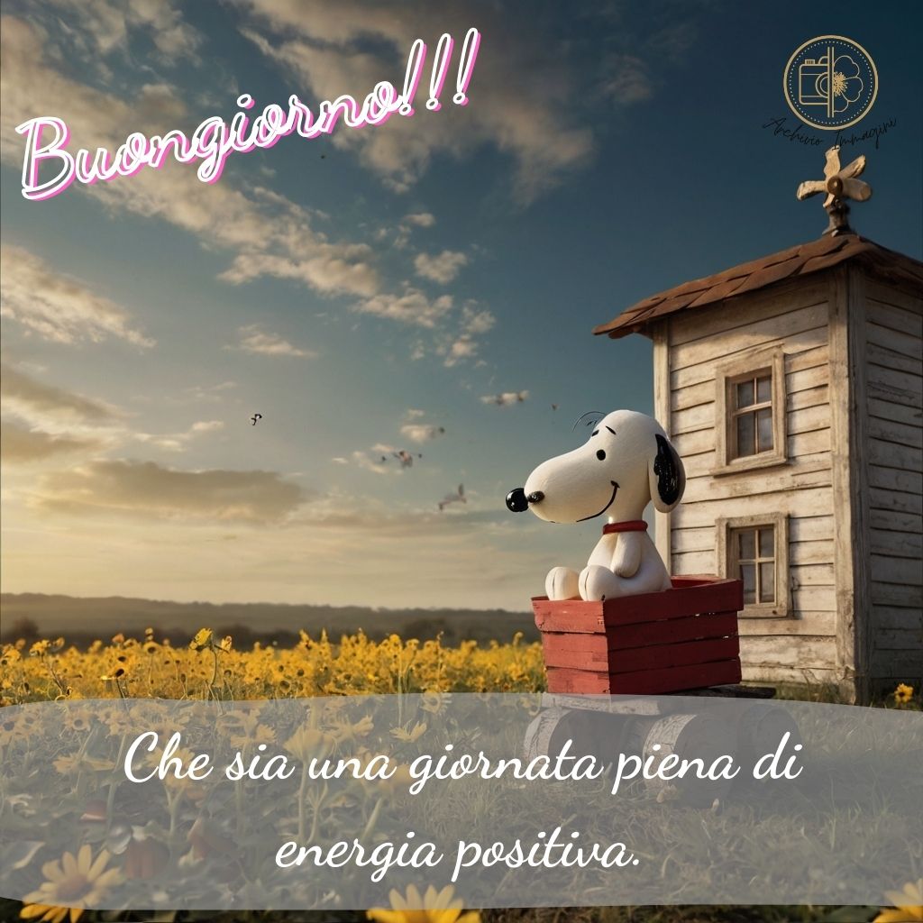 immagini buongiorno snoopy 9 1