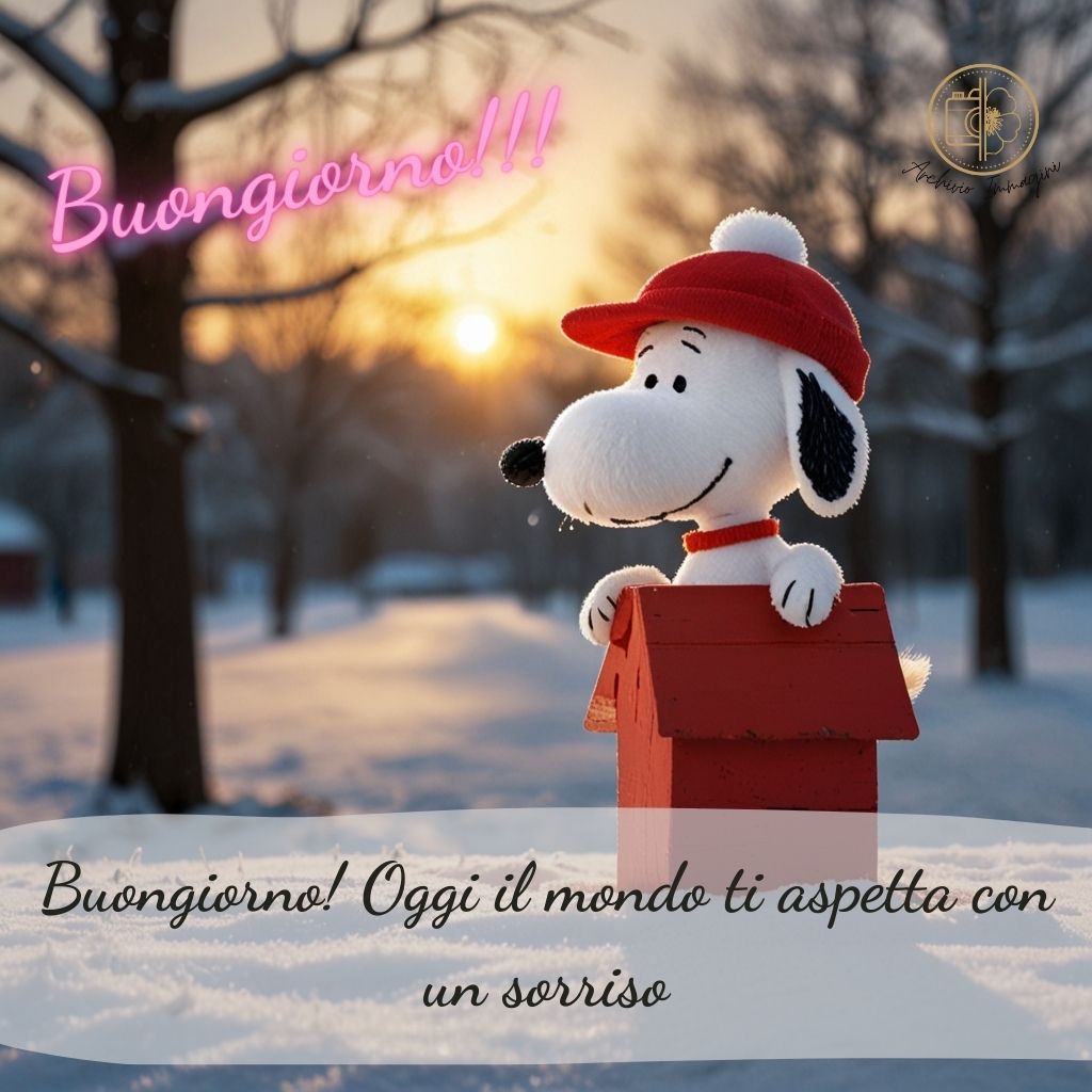 immagini buongiorno snoopy 92 1