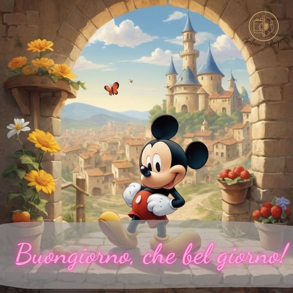 immagini buongiorno topolino 1