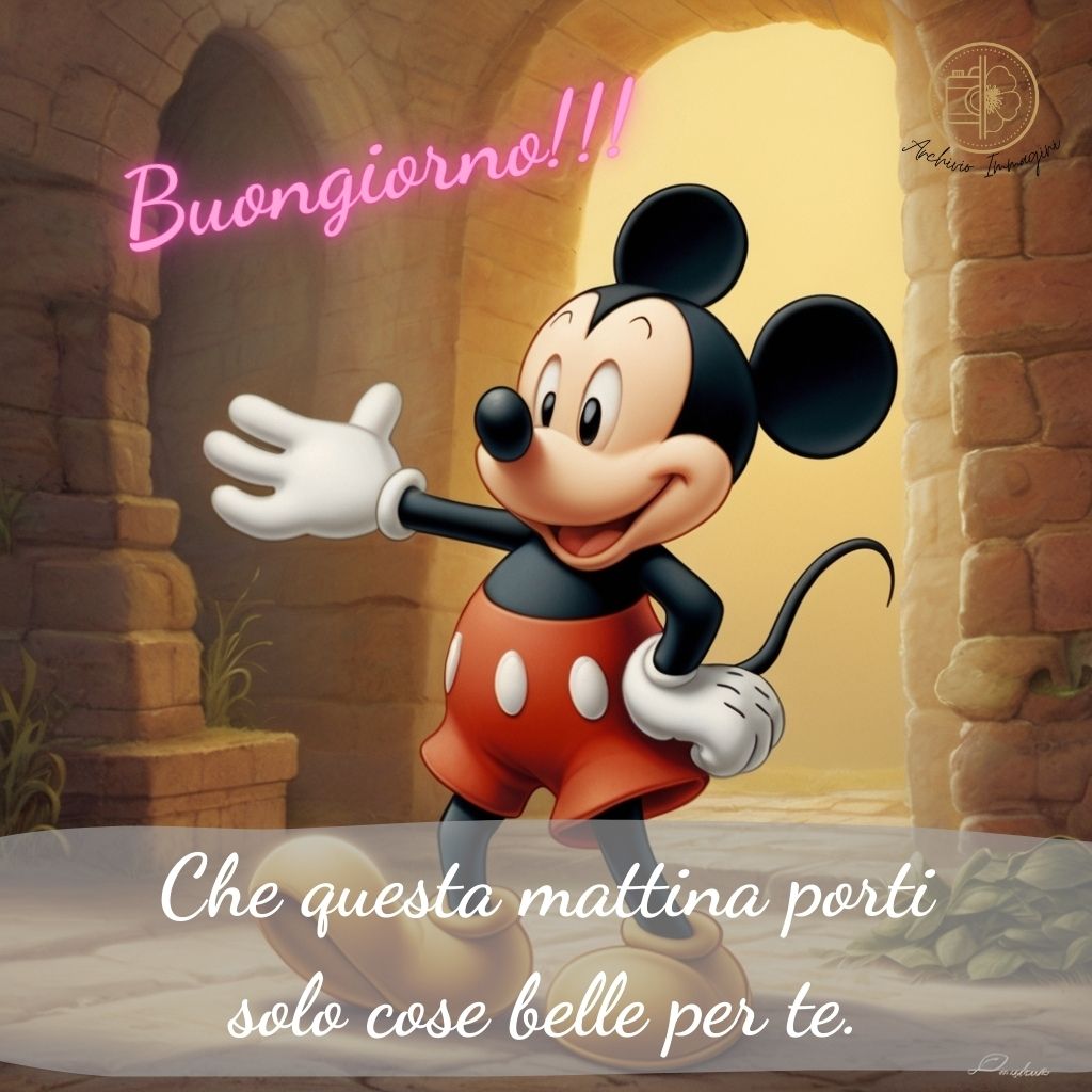 immagini buongiorno topolino 11