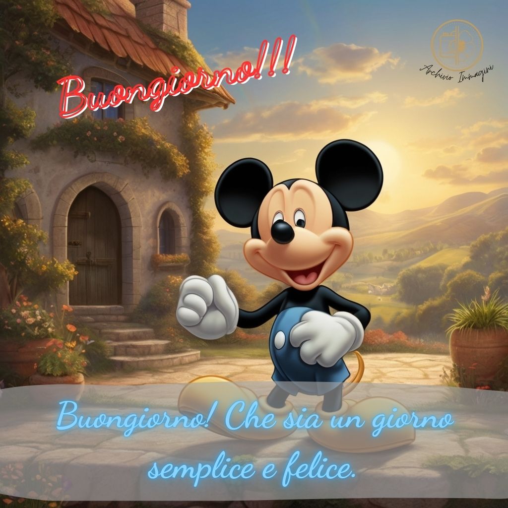 immagini buongiorno topolino 12