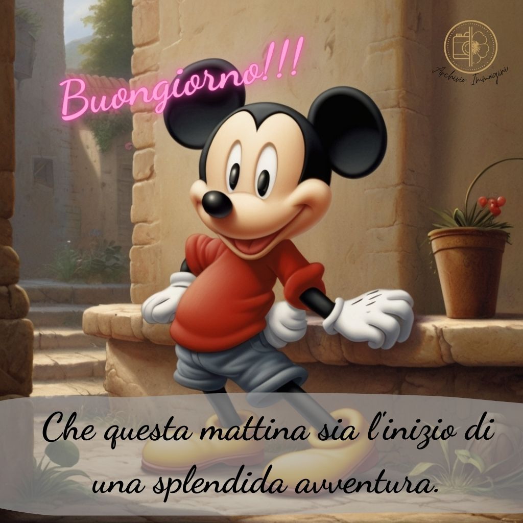 immagini buongiorno topolino 17