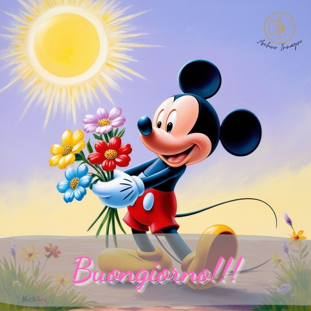 immagini buongiorno topolino 27