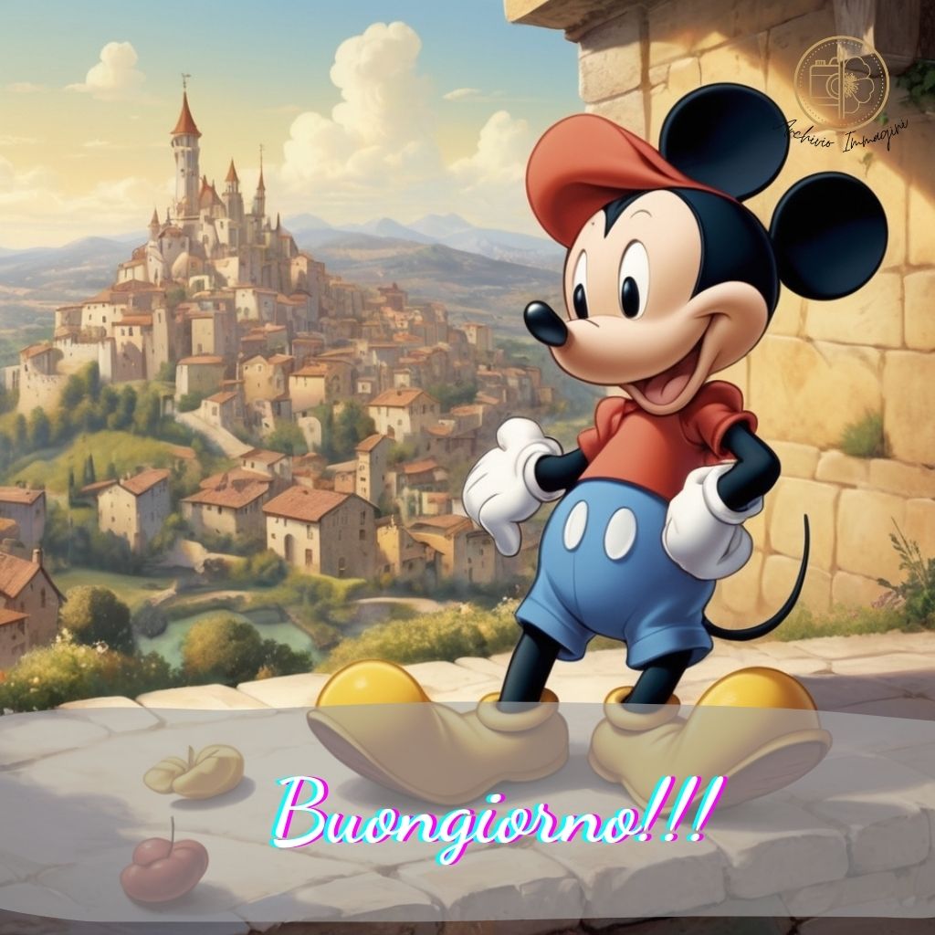 immagini buongiorno topolino 3