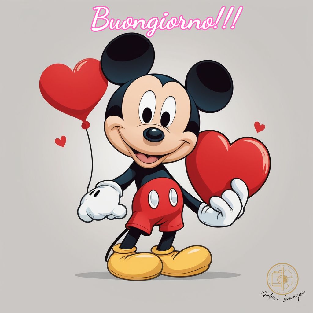 immagini buongiorno topolino 34