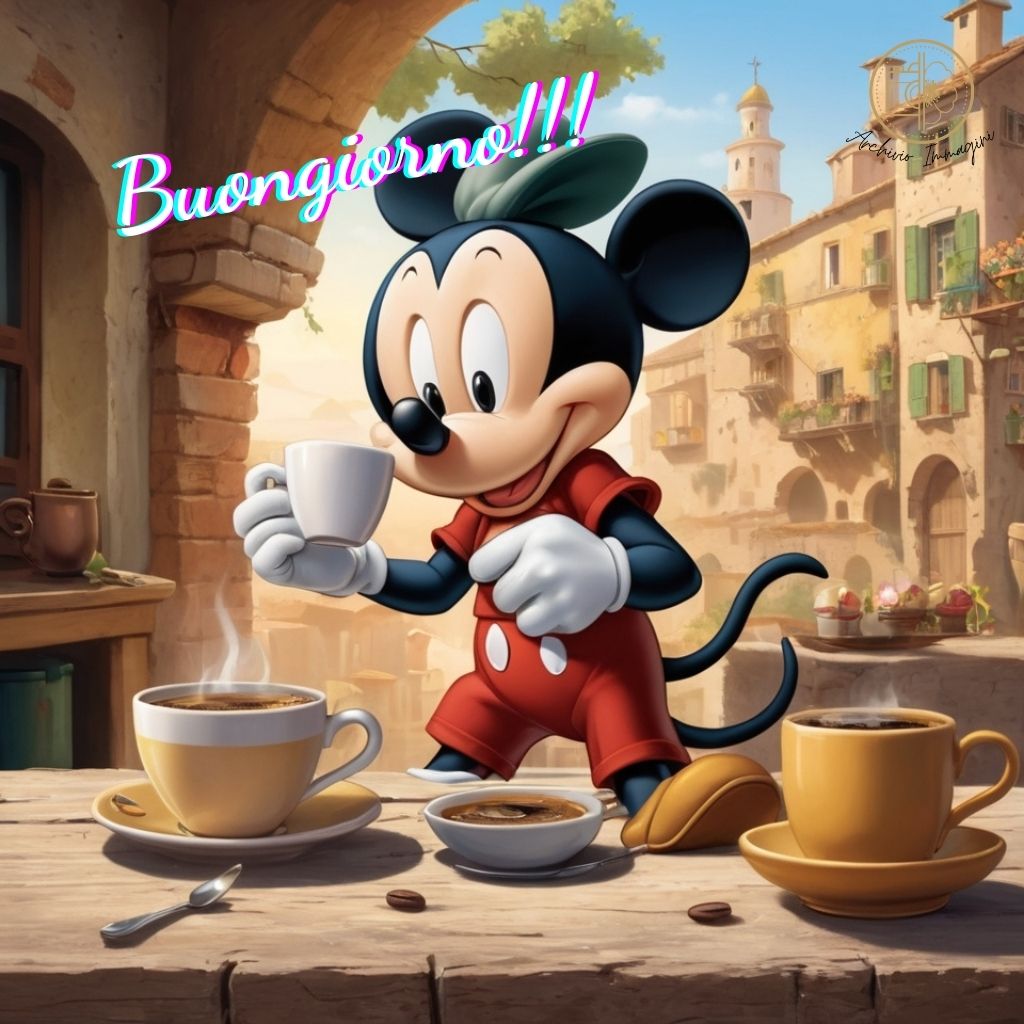 immagini buongiorno topolino 40