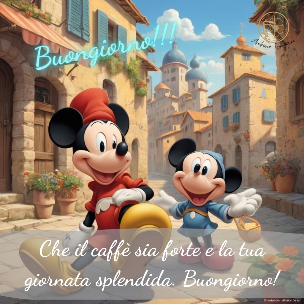 immagini buongiorno topolino 45