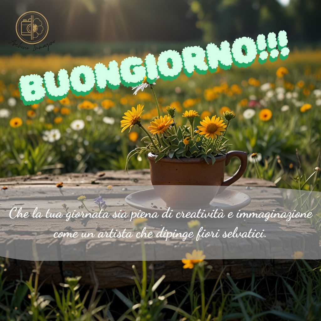 immagini buongiorno con fiori di campo 24