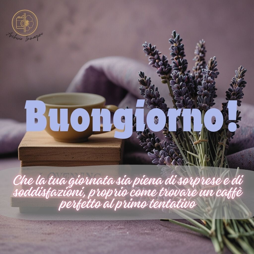 immagini buongiorno con fiori di lavanda 32