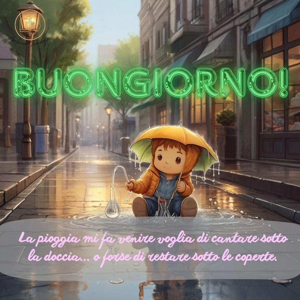 immagini buongiorno con la pioggia 33