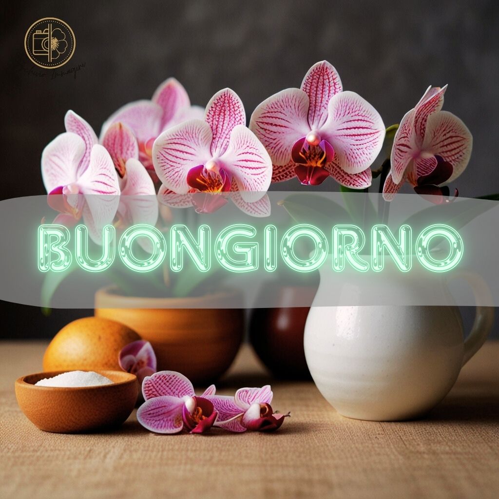 immagini buongiorno con orchidee 21