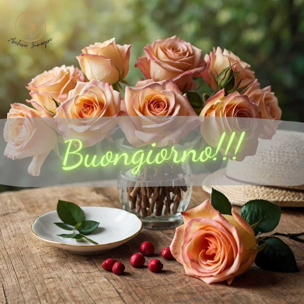 immagini buongiorno con rose 19