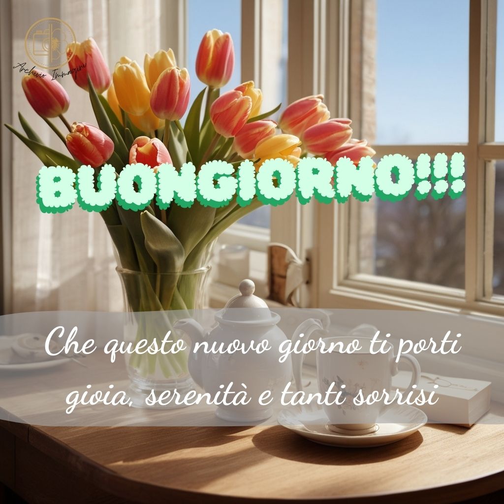 immagini buongiorno con tulipani 31 1