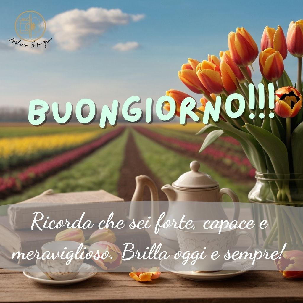 immagini buongiorno con tulipani 33 1