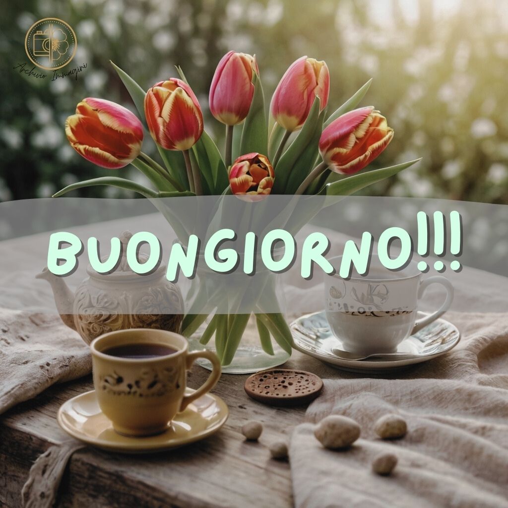 immagini buongiorno con tulipani 35 1